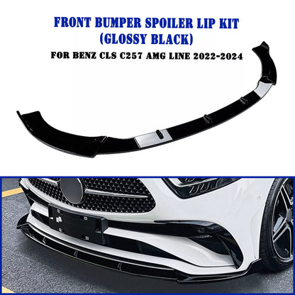 💎SPLITTER adatto per MERCEDES CLASSE CLS C257 2022-2024 NERO LUCIDO💎