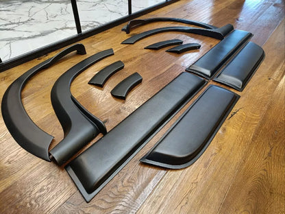 🔥PROTECTION KIT + MUDGUARDS SUITABLE FOR DACIA DUSTER 2010-2017 MATT BLACK🔥