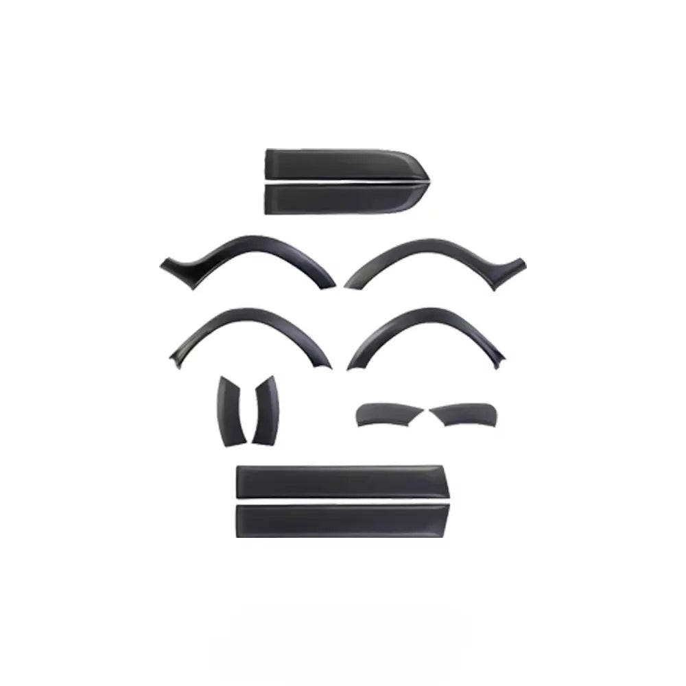 🔥PROTECTION KIT + MUDGUARDS SUITABLE FOR DACIA DUSTER 2010-2017 MATT BLACK🔥