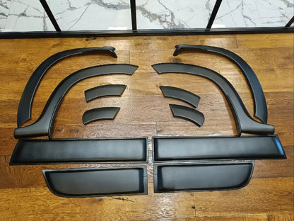 🔥PROTECTION KIT + MUDGUARDS SUITABLE FOR DACIA DUSTER 2010-2017 MATT BLACK🔥