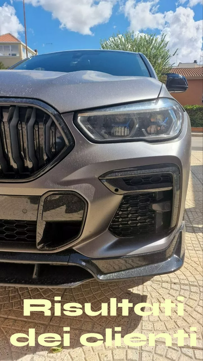 ✨CAPS SUITABLE FOR BMW X3 X4 G01 -G07 2018-2020 M LOOK GLOSSY BLACK✨