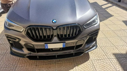 ✨FRONT SPLITTER suitable for BMW X6 G06 2019+ MSPORT GLOSSY BLACK✨