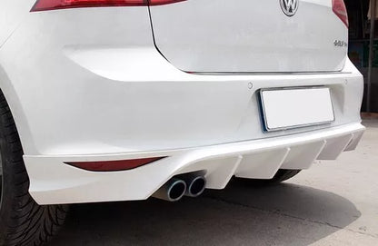 ✨ REAR BUMPER DIFFUSER FIT FOR VW GOLF MK7 VII SKIRT / VALANCE-✨
