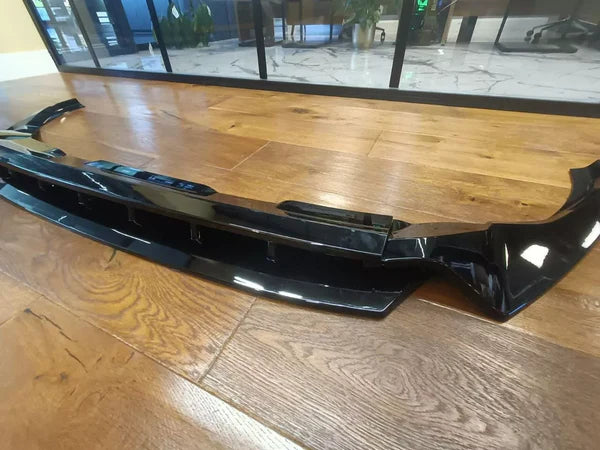 1837✨SPLITTER ANTERIORE NERO LUCIDO PER AUDI Q8 (18–24)S-LINE/SQ8 – LOOK SPORT✨