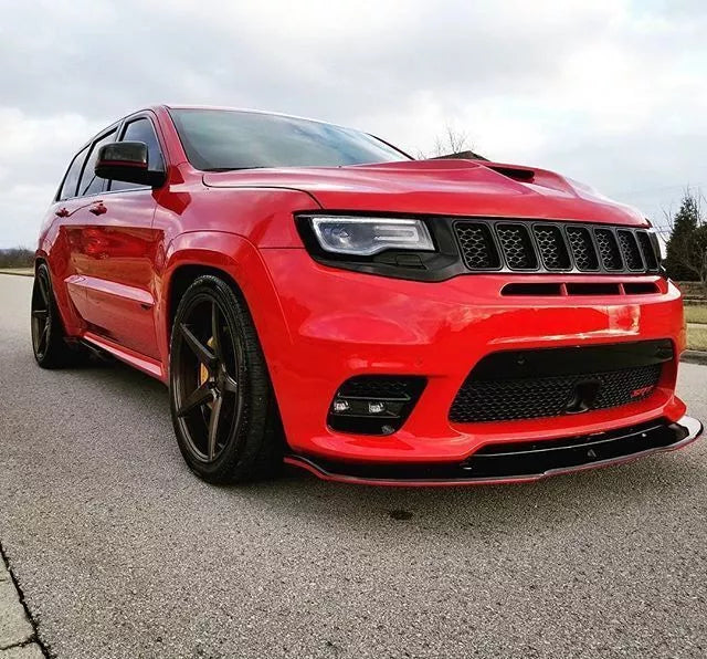 💎Splitter anteriore adatto Jeep Grand Cherokee SRT 17-2021💎