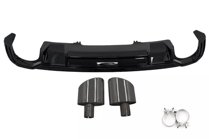 ⭐Diffusore per Audi A4B9 8W 16-18Sedan Avant Punte Silenziatore Paraurti S Line⭐