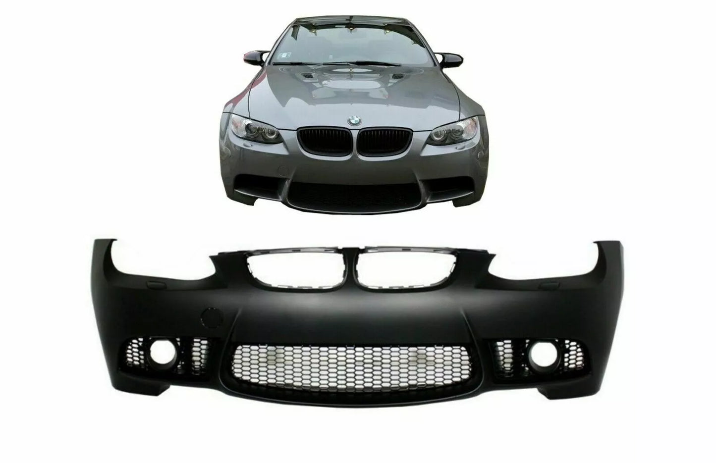 ⭐Paraurti per BMW Serie 3 E92 E93 M3 Look 2006-2009 Senza PDC e Proiettori⭐