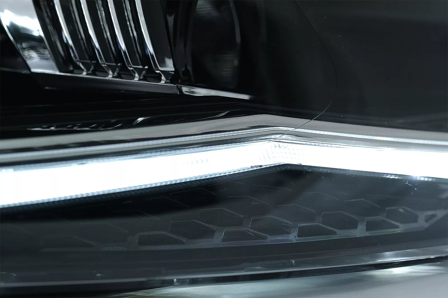 ⭐Fari LED per VW Polo AW MK6 2018-2020 Dynamic Sequenziale Segnale Luci di svol⭐