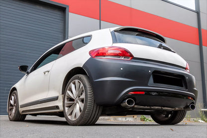⭐Terminali di Scarico per VW Scirocco 08+ Tubi doppia uscita R Design⭐