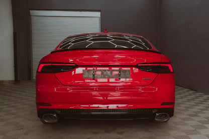 ⭐Diffusore paraurti per Audi A5 F5 S-Line 17-19 RS5 Design Nero lucido⭐