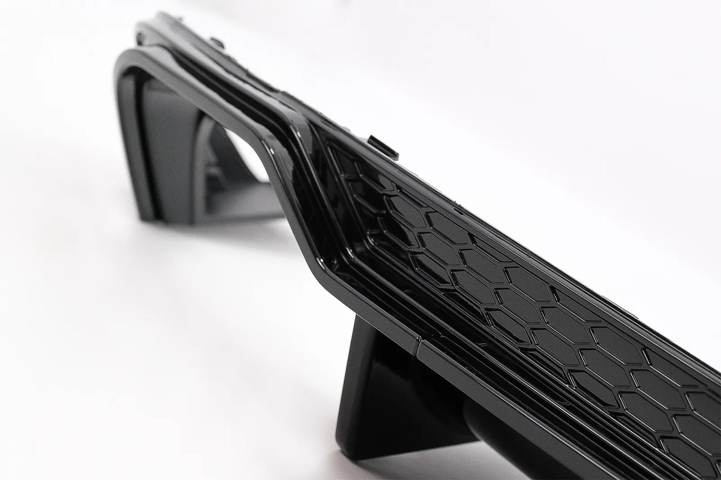 ⭐Diffusore paraurti per Audi A5 F5 S-Line 17-19 RS5 Design Nero lucido⭐
