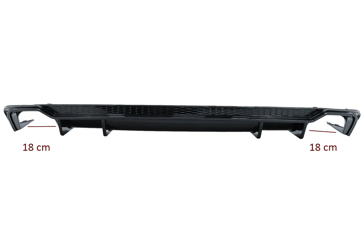 ⭐Diffusore paraurti per Audi A5 F5 S-Line 17-19 RS5 Design Nero lucido⭐