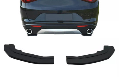 ⭐Alette divisorie laterali posteriore per Alfa Romeo Stelvio 949 2016-2020 Nero⭐