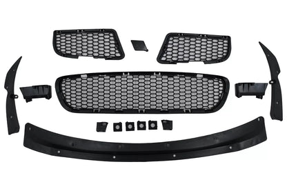 ⭐ Paraurti anteriore per BMW Serie 5 F10 F11 11-17 M5 Design Griglie Inferiore SRA ⭐