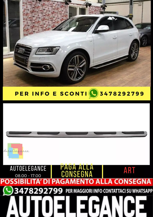 ⭐Pedane per Audi Q5 8R 2008-2016 gradini laterali OffRoad SUV⭐
