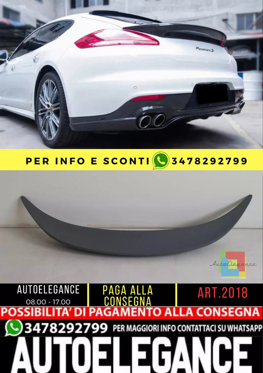 ⭐SPOILER ADATTO PER PORSCHE PANAMERA 2009-2016 GREZZO⭐