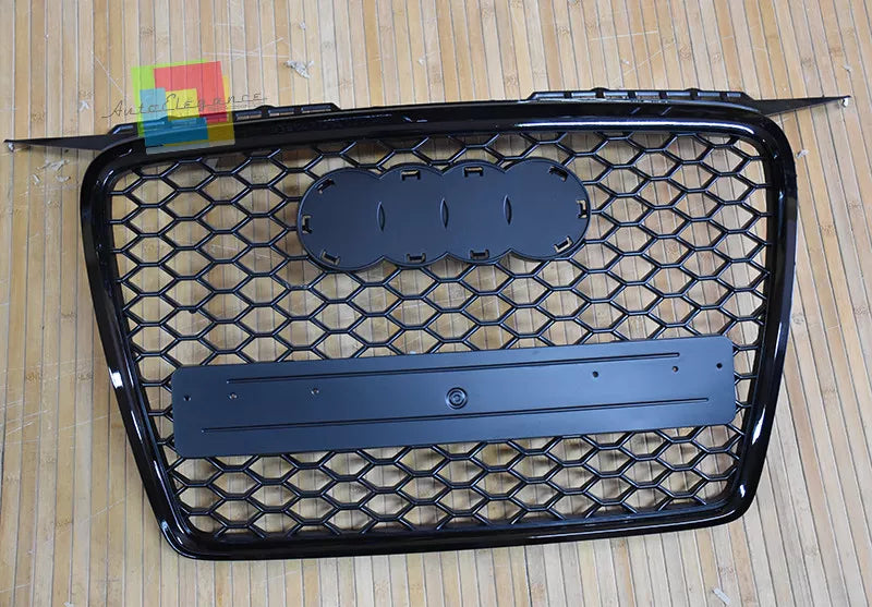 ⭐  0029 GRIGLIA ADATTO PER AUDI RS3 A3 8P 2004-2008 LOOK RS3 NERA   ⭐