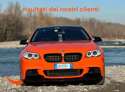 ⭐0667 SOTTO PARAURTI PER BMW SERIE 5 F10 F11 MSPORT NERO LUCIDO⭐