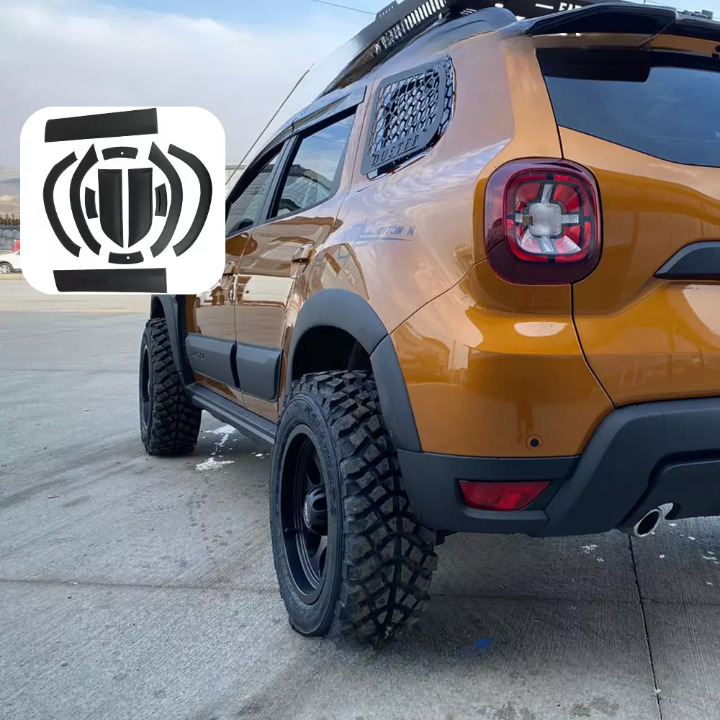 ⭐BodyKit compatible with DACIA Duster 2018+ with parking sensor⭐ 