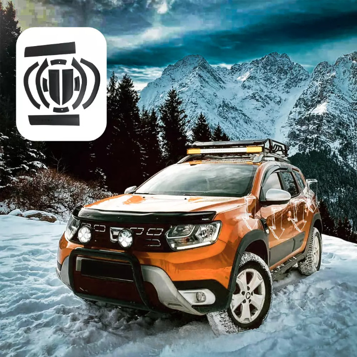 ⭐BodyKit compatible with DACIA Duster 2018+ with parking sensor⭐ 