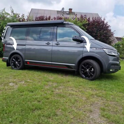 ⭐Strisce di protezione del passaruota compatibili con VW Transporter T6.1 2019+⭐