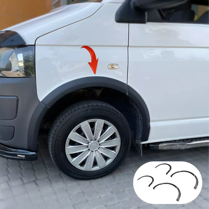 ⭐Strisce di protezione passaruota compatibili con VW Transporter T5 T5.1 2003 ⭐