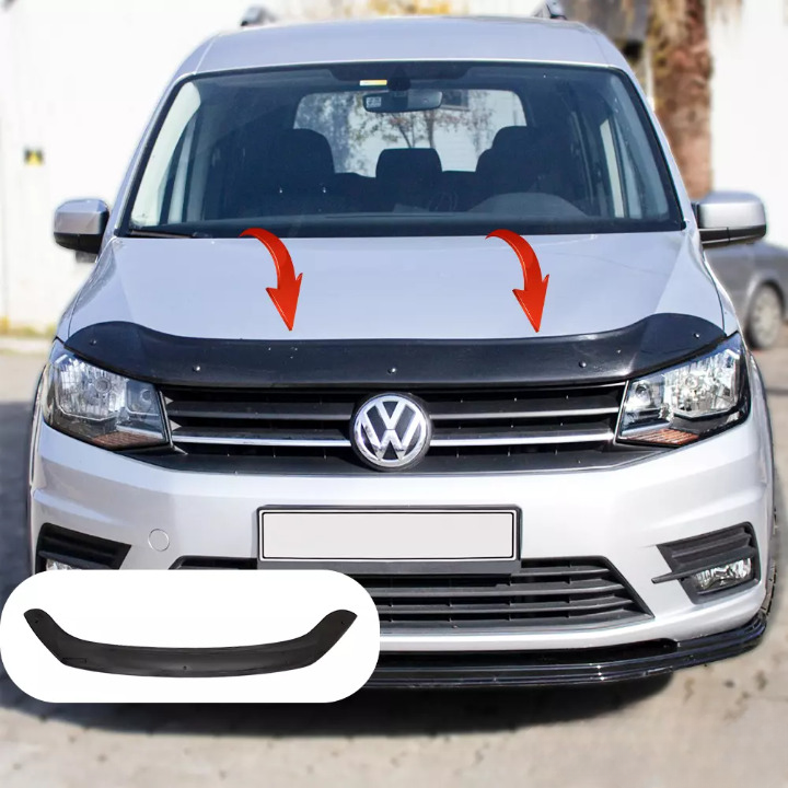 ⭐Protezione contro i pietrisco della protezione del cofano addato per VW Caddy ⭐