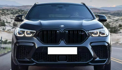 💎2016 GRIGLIA ADATTO BMW X6 G06 2019+ DOPPIA FASCIA NERA M SPORT💎