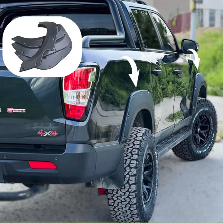 ⭐Mudguards suitable for SSANGYONG Grand Musso 2018-2020 with ABE⭐ 