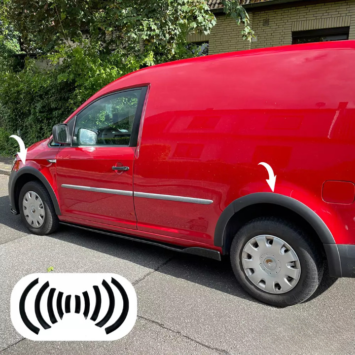 ⭐PROTEZIONI PORTIERE ADATTO PER VW Caddy MK4 2015-2020 10 pez⭐