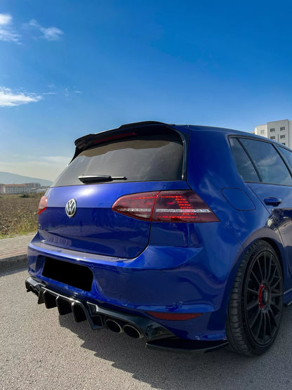 ⭐Alette di avvicinamento posteriori compatibili con VW Golf Mk7 R 2013-2016 v3 ⭐