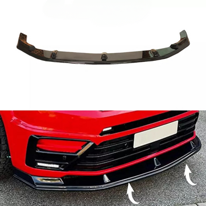 ⭐SPOILER ANTERIORE SPLITER ADATTO PER VW Crafter MK2 2017+ nero lucido⭐
