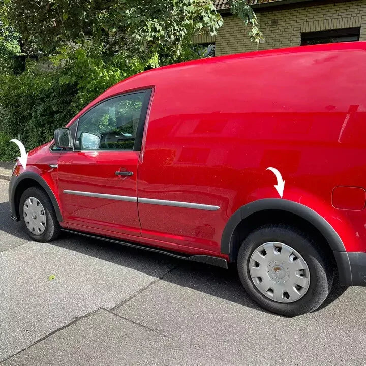 ⭐PROTEZIONI PORTIERE ADATTO PER VW Caddy MK4 2015-2020 10 pez⭐