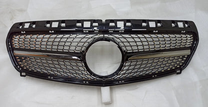 ⭐  griglia radiatore nero diamante adatto per Mercedes Benz W176 A Kl 2012 - 20⭐