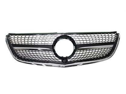 ⭐Mercedes Benz Classe V W447 2014 - 2018 Griglia Radiatore Diamantata⭐