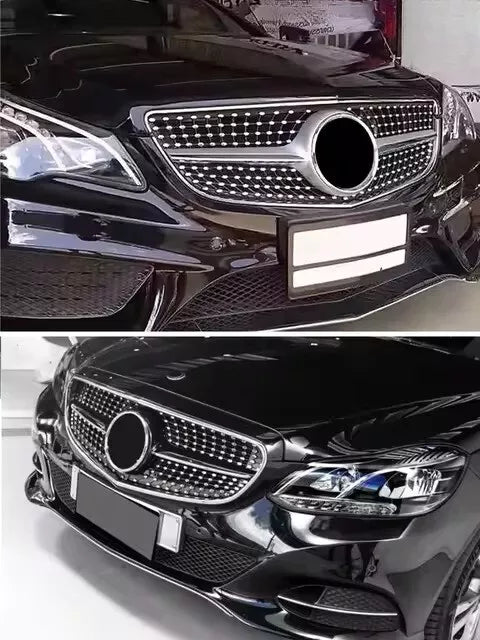 ⭐Mercedes Benz Classe E W212 2013 - 16 griglia radiatore argento diamante ⭐