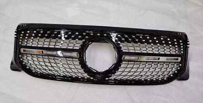 💥GRIGLIA RADIATORE NERO DIAMANTE ADATTO PER Mercedes Benz GLB Kl X247 2020💥