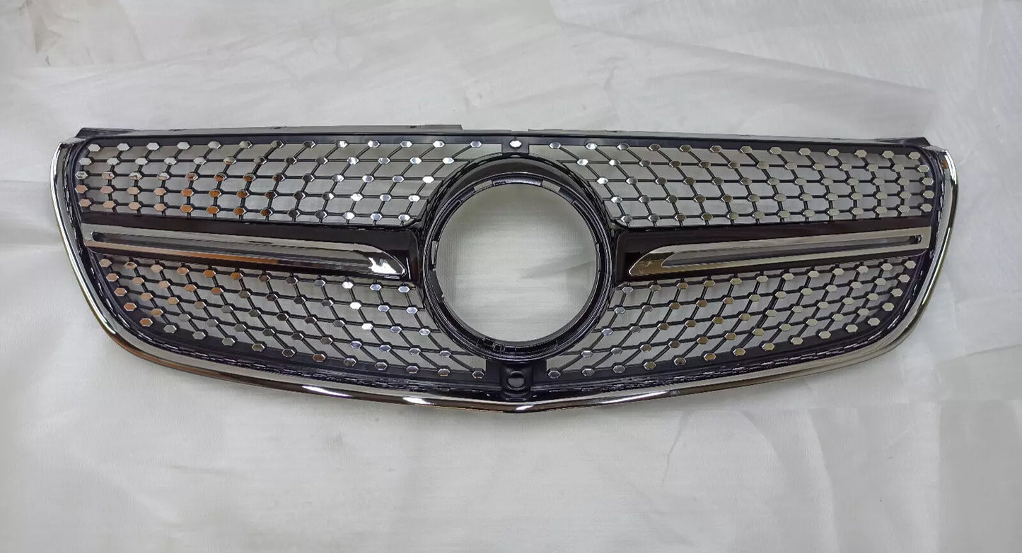 💥Griglia Radiatore Diamantata adatto per Mercedes BenzClasse V W447 2014-2018💥