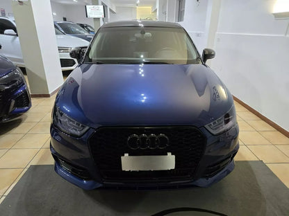 💎GRIGLIA ADATTO PER AUDI A1 8X LIFT 2016-2018 LOOK RS1 QUATTRO NERO LUCIDO💎