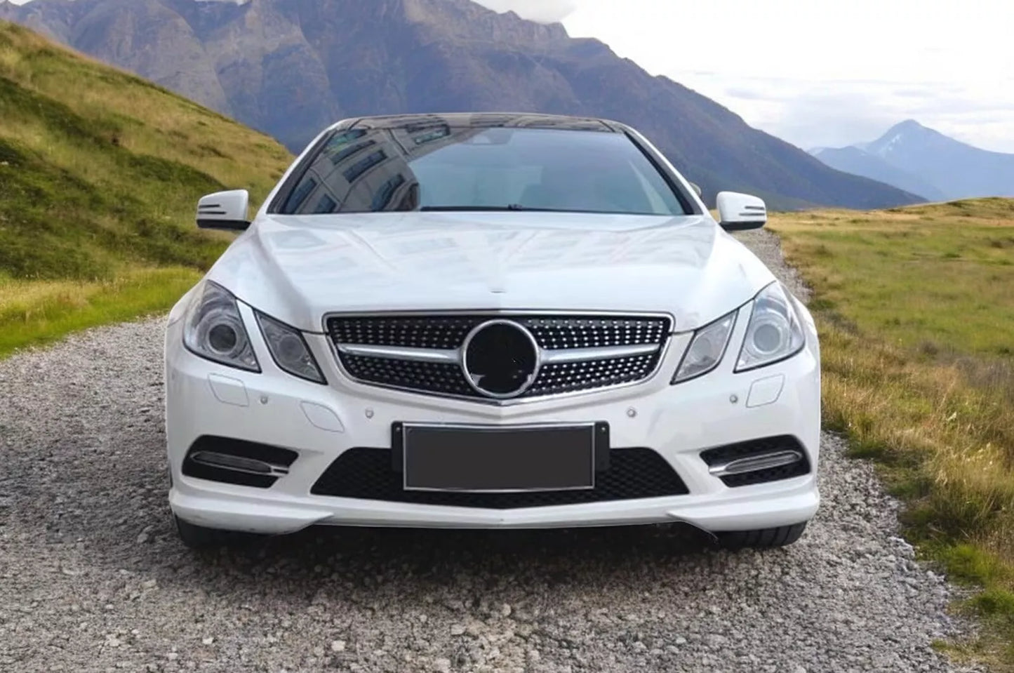💥GRIGLIA RADIATORE NERO DIAMANTE ADATTO PER Mercedes Benz Classe E W212 2013💥