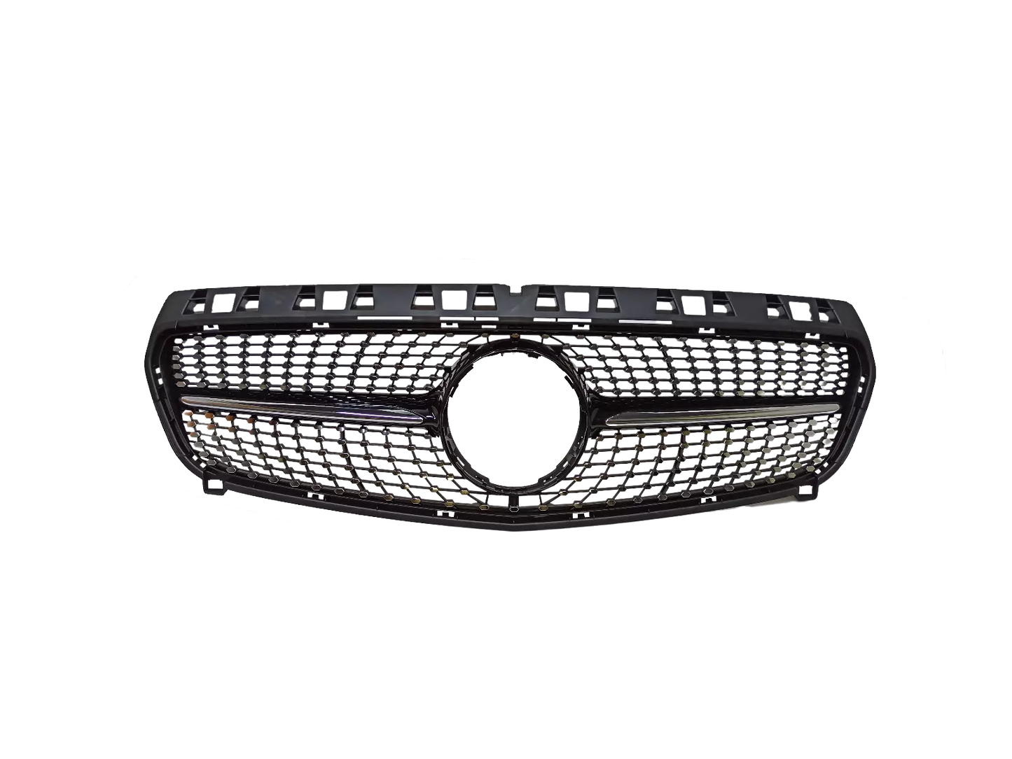 💥GRIGLIA RADIATORE NERO DIAMANTE ADATTO PER Mercedes Benz W176 A Kl 2012 - 20💥