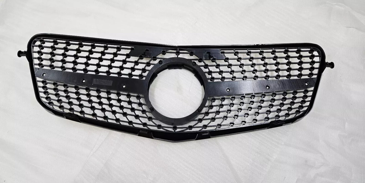 💥GRIGLIA RADIATORE NERO DIAMANTE ADATTO PER Mercedes Benz Classe E W212 09-12💥