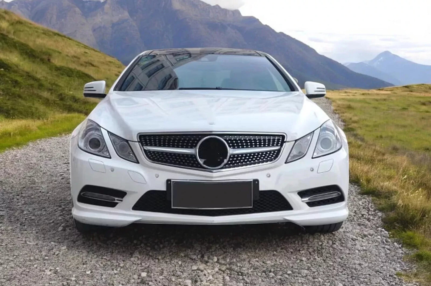 💥GRIGLIA RADIATORE NERO DIAMANTE ADATTO PER Mercedes Benz Classe E W212 09-12💥