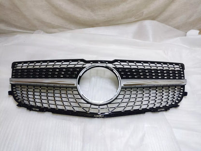 💥GRIGLIA RAFFREDDATORE ARGENTE DIAMANTE ADATTO PER Mercedes Benz GLK X204💥