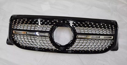 💥GRIGLIA RADIATORE NERO DIAMANTE  ADATTO PER Mercedes Benz GLB Kl X247 2020💥