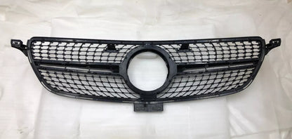 💥GRIGLIA RADIATORE NERA DIAMANTATA ADATTO PER MercedesBenz GLE W166 15-18 💥