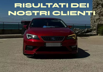 UNDER BUMPER SUITABLE FOR LEON 5F 2017-2020 FR ABT LOOK RAW 