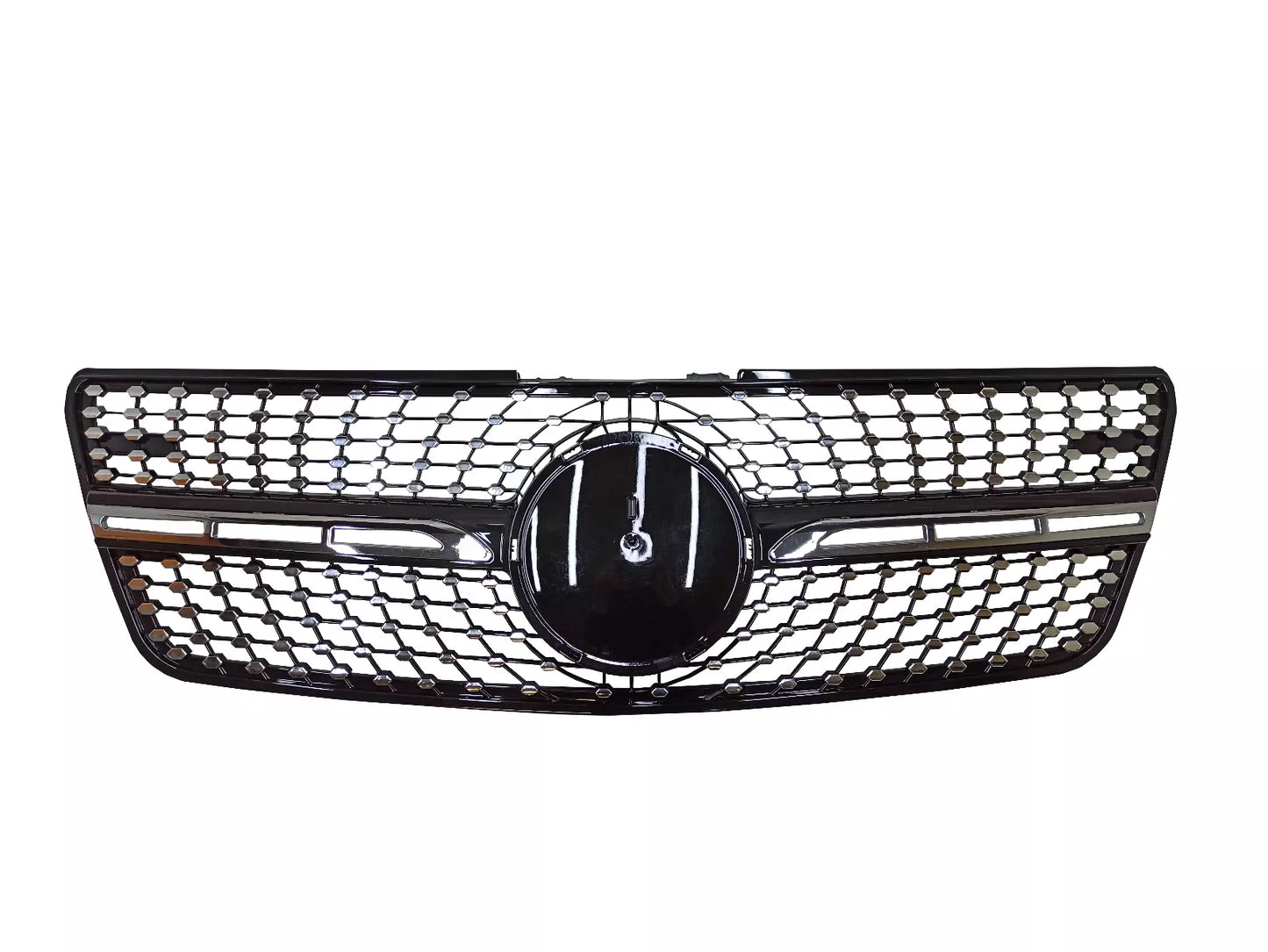 💥GRIGLIA RADIATORE NERO DIAMANTE ADATTO PER Mercedes Benz ML W164 09-11💥