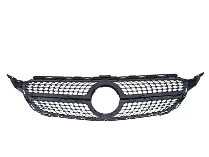 💥BLACK DIAMOND RADIATOR GRILLE SUITABLE FOR Mercedes Benz C-Class W205 14-18💥 
