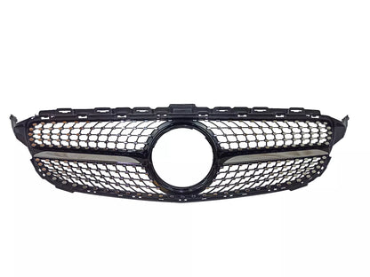 💥BLACK DIAMOND RADIATOR GRILLE SUITABLE FOR Mercedes Benz C-Class W205 14-18💥 